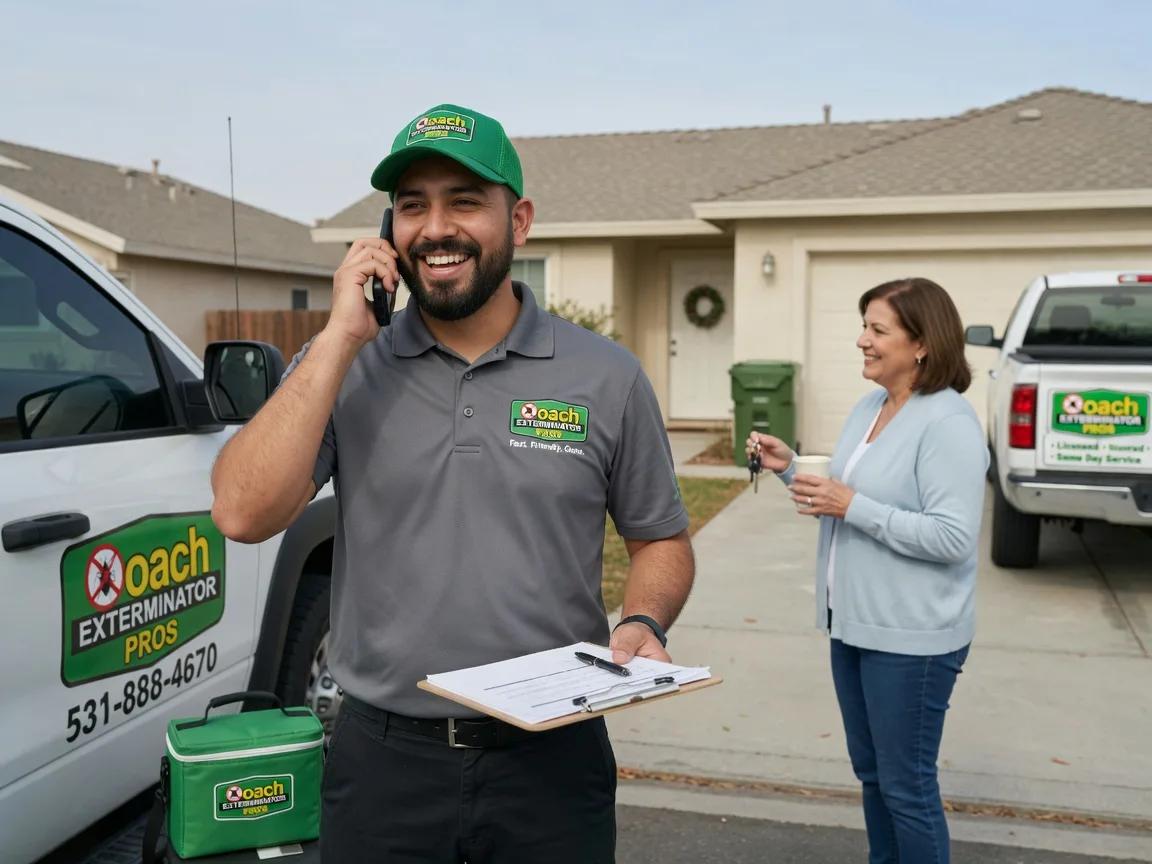 Pest Control Roach Exterminator Sparta, OH FAQs